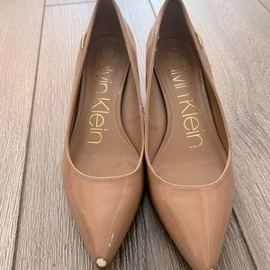 Calvin Klein kitten heel